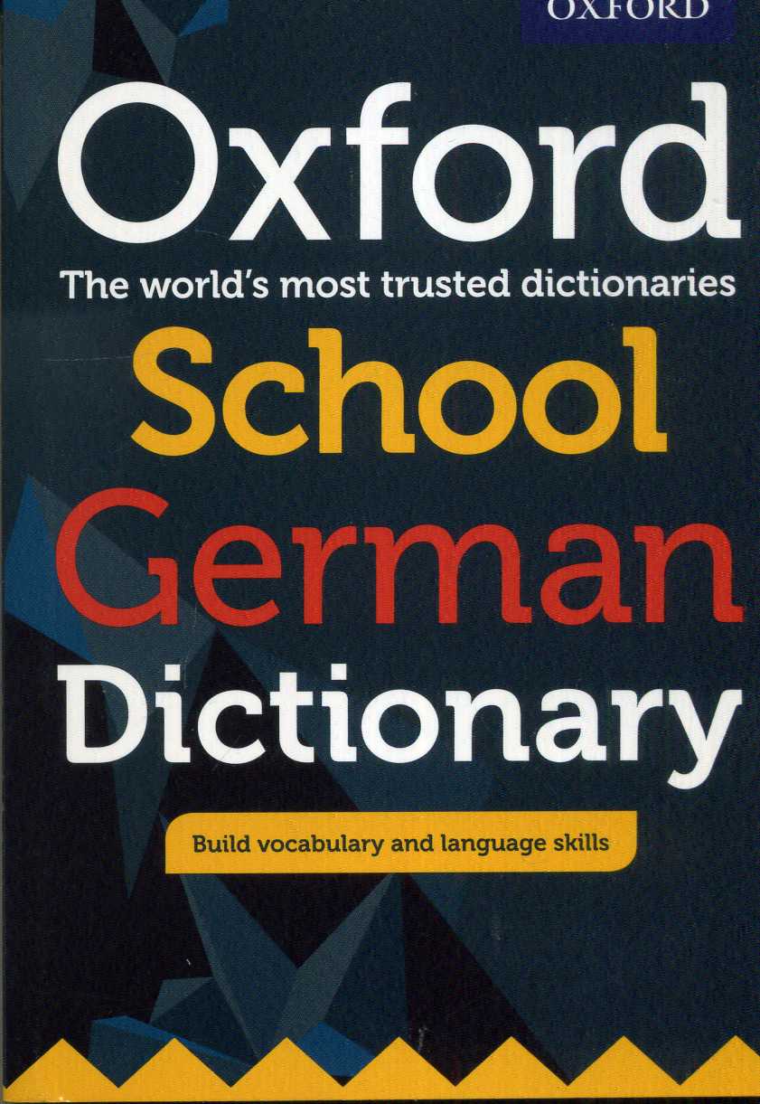 Oxford German School Dictionary